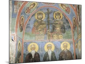 Fresco in a Church, Panagia Ties Asinou Church, Nikitart, Cyprus-null-Mounted Giclee Print