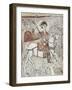 Fresco in Church of the Serpent, Figure Could be St. George, Goreme, Cappadocia, Anatolia, Turkey-Adam Woolfitt-Framed Photographic Print