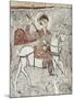 Fresco in Church of the Serpent, Figure Could be St. George, Goreme, Cappadocia, Anatolia, Turkey-Adam Woolfitt-Mounted Photographic Print