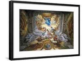 Fresco in Hall of Destinies, Mafra National Palace-null-Framed Giclee Print