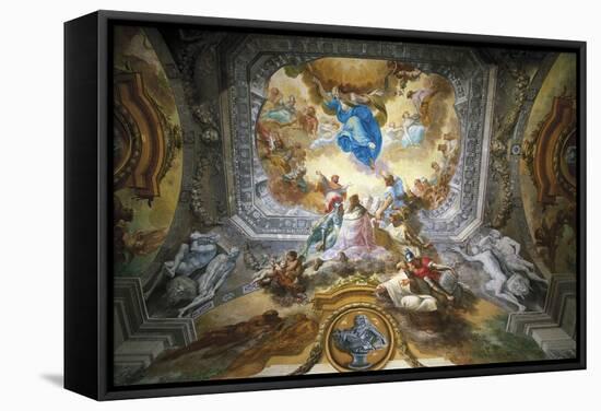 Fresco in Hall of Destinies, Mafra National Palace-null-Framed Stretched Canvas