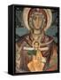 Fresco in Koutloumoussiou Monastery on Mount Athos, UNESCO World Heritage Site, Greece, Europe-Godong-Framed Stretched Canvas