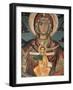 Fresco in Koutloumoussiou Monastery on Mount Athos, UNESCO World Heritage Site, Greece, Europe-Godong-Framed Photographic Print