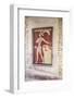 Fresco in Palace of Knossos, Iraklion (Heraklion) (Iraklio), Crete, Greek Islands, Greece, Europe-Markus Lange-Framed Photographic Print