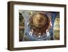 Fresco of Jesus Christ as Pantocrator in the Monastery of Varlaam, Greece-Paul Souders-Framed Photographic Print