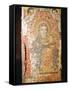 Fresco of Madonna and Child, St. Mary's Church (Bieta Maryam), Wollo Region, Lalibela, Ethiopia-J P De Manne-Framed Stretched Canvas