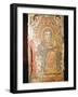 Fresco of Madonna and Child, St. Mary's Church (Bieta Maryam), Wollo Region, Lalibela, Ethiopia-J P De Manne-Framed Photographic Print