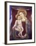 Fresco of Madonna and the Child Jesus, Amalfi Cathedral, UNESCO World Heritage Site, Italy-null-Framed Photographic Print