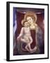 Fresco of Madonna and the Child Jesus, Amalfi Cathedral, UNESCO World Heritage Site, Italy-null-Framed Photographic Print