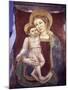 Fresco of Madonna and the Child Jesus, Amalfi Cathedral, UNESCO World Heritage Site, Italy-null-Mounted Photographic Print