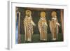 Fresco of St. Basil, Gregory, and Cyril, Istanbul, Turkey-Ali Kabas-Framed Photographic Print