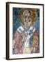 Fresco of the Cave Church San Nicola Dei Greci, Sassi Di Matera, Basilicata, Italy-Ivan Vdovin-Framed Photographic Print