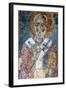 Fresco of the Cave Church San Nicola Dei Greci, Sassi Di Matera, Basilicata, Italy-Ivan Vdovin-Framed Photographic Print