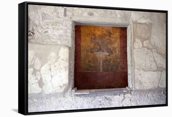 Fresco of the Poppea Villa (Villa Poppaea)-Oliviero Olivieri-Framed Stretched Canvas