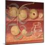 Fresco of Water Pot and Fruit in Pompeii Kitchen-Gustavo Tomsich-Mounted Giclee Print