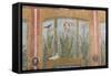 Fresco Painting from House of the Gold Bracelets in Pompeii-null-Framed Stretched Canvas