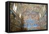 Fresco Paintings by Michelangelo in the Sistine Chapel-null-Framed Stretched Canvas