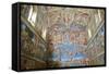 Fresco Paintings by Michelangelo in the Sistine Chapel-null-Framed Stretched Canvas