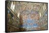 Fresco Paintings by Michelangelo in the Sistine Chapel-null-Framed Stretched Canvas