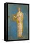 Fresco Portraying Medea, from Stabiae, Italy-null-Framed Stretched Canvas