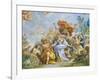 Fresco with Apotheosis of Medici Family-Luca Giordano-Framed Giclee Print