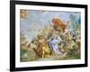 Fresco with Apotheosis of Medici Family-Luca Giordano-Framed Giclee Print