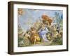 Fresco with Apotheosis of Medici Family-Luca Giordano-Framed Giclee Print