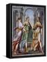 Fresco-Bernardo Castello-Framed Stretched Canvas