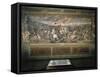 Fresco-Raffaello Sanzio-Framed Stretched Canvas