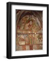 Frescoed Crypt of Church of Santissima Annunziata, Minuto-null-Framed Giclee Print