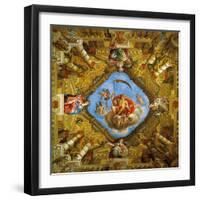 Frescoed Vault of the Room of the Golden Age (Sale Dell'Eta Dell'Oro)-Gian Lorenzo Bernini-Framed Giclee Print