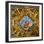 Frescoed Vault of the Room of the Golden Age (Sale Dell'Eta Dell'Oro)-Gian Lorenzo Bernini-Framed Giclee Print
