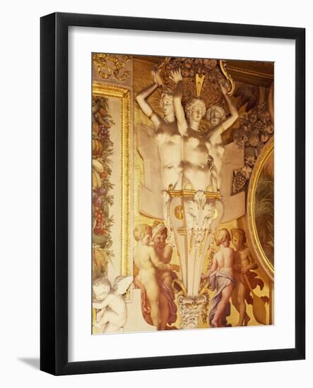 Frescoes and Stucco Works-Rosso Fiorentino-Framed Giclee Print