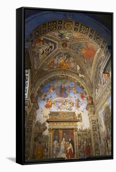 Frescoes by Filippino Lippi-Peter-Framed Stretched Canvas