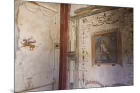 Frescoes, Casa Dell'Ara Massima, Roman Ruins of Pompeii, Campania, Italy-Eleanor Scriven-Mounted Photographic Print
