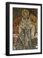 Frescoes, Exonarthex of Saint Nicholas Church-null-Framed Giclee Print