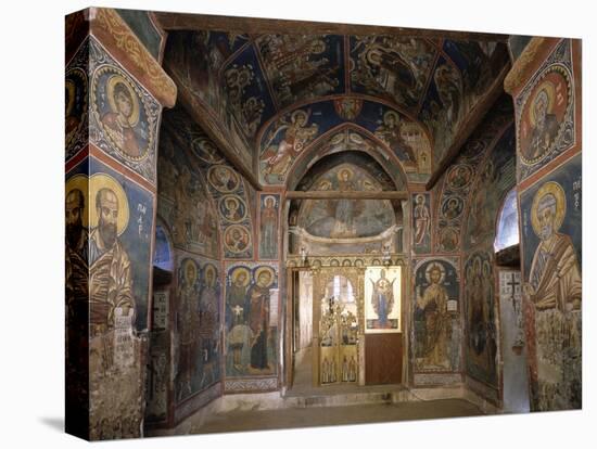 Frescoes from Section Facing Apse, Byzantine Church of Our Lady of Asinou-null-Stretched Canvas