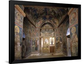 Frescoes from Section Facing Apse, Byzantine Church of Our Lady of Asinou-null-Framed Giclee Print