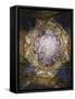 Frescoes from Vault of Hall of Apollo-Pietro da Cortona-Framed Stretched Canvas