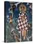 Frescoes in 14th Century Visoki Decani Monastery, Kosovo and Metohija, Serbia-Russell Gordon-Stretched Canvas