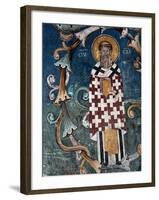 Frescoes in 14th Century Visoki Decani Monastery, Kosovo and Metohija, Serbia-Russell Gordon-Framed Photographic Print