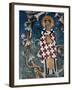 Frescoes in 14th Century Visoki Decani Monastery, Kosovo and Metohija, Serbia-Russell Gordon-Framed Photographic Print