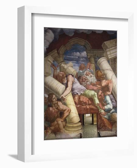 Frescoes in Chamber of Giants-Giulio Romano-Framed Giclee Print