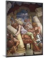 Frescoes in Chamber of Giants-Giulio Romano-Mounted Giclee Print