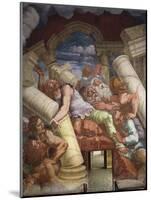 Frescoes in Chamber of Giants-Giulio Romano-Mounted Giclee Print