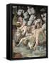 Frescoes in Chamber of Giants-Giulio Romano-Framed Stretched Canvas