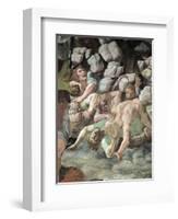 Frescoes in Chamber of Giants-Giulio Romano-Framed Giclee Print