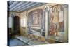 Frescoes in Church of St Constantine and Helena-null-Stretched Canvas
