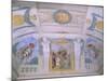 Frescoes in Gallery at Villa Chigi, Rome-Pietro da Cortona-Mounted Giclee Print
