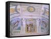 Frescoes in Gallery at Villa Chigi, Rome-Pietro da Cortona-Framed Stretched Canvas